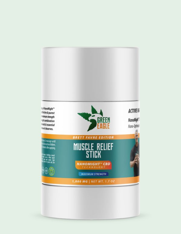 Green Eagle | Brett Favre Muscle Relief Salve Stick 1000mg