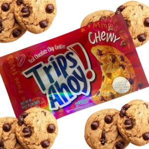Trips Ahoy Delta 8 THC Cannabis infused cookie edibles
