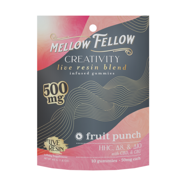 Mellow Fellow Creativity Live Resin Blend Gummies
