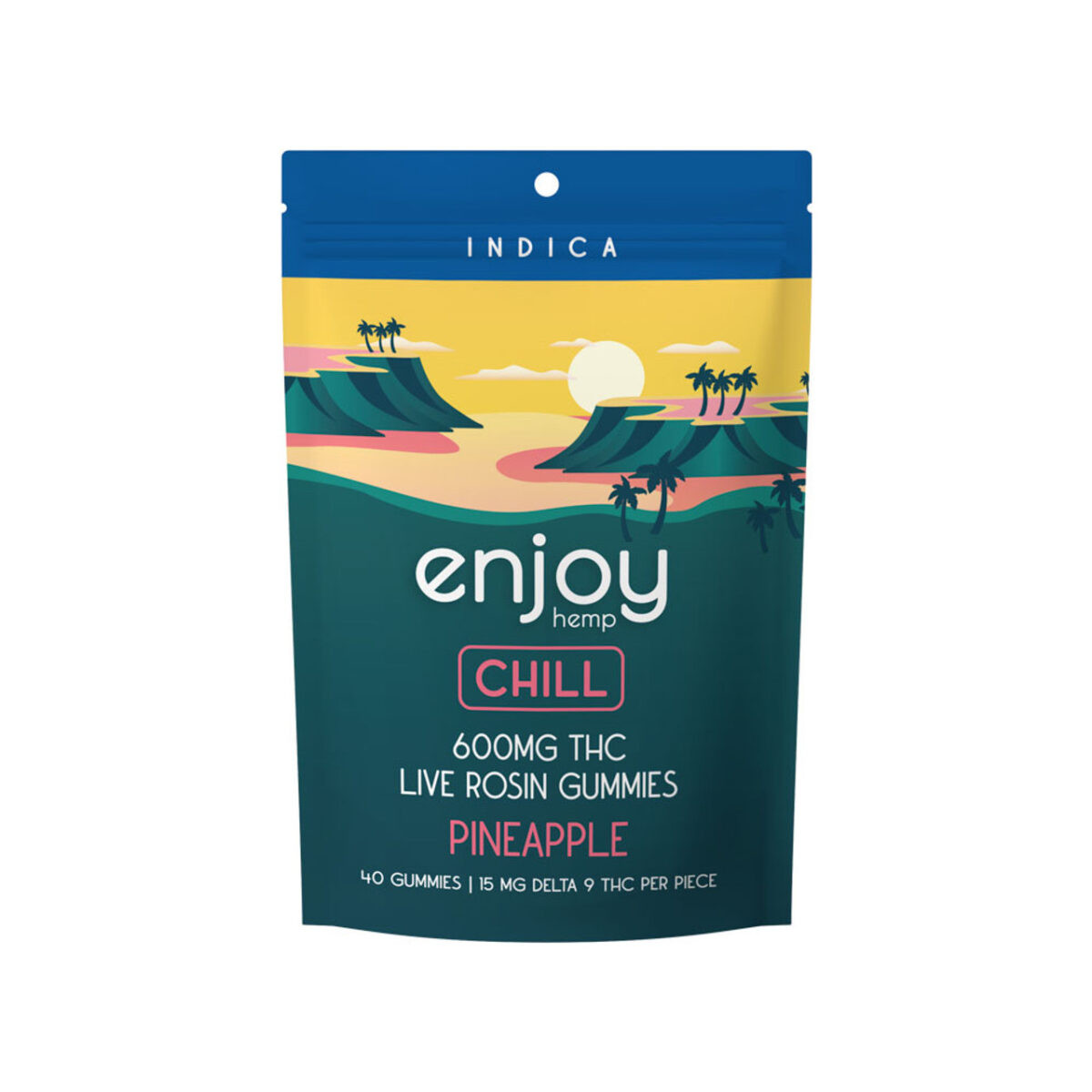Enjoy Live Rosin 600mg Gummies - Pineapple