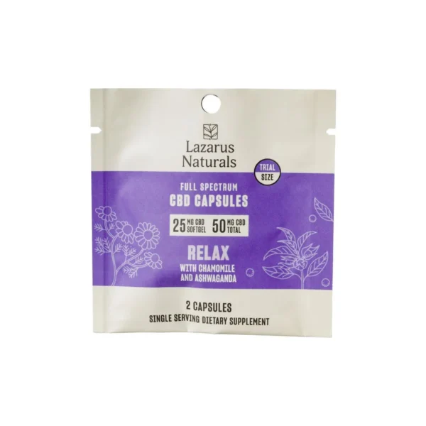 Lazarus Naturals Relax CBD Capsules at Scarlet Reserve in Matawan NJ