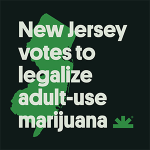 New Jersey Votes For Question 1, to Legalize Adult Use Marijuana