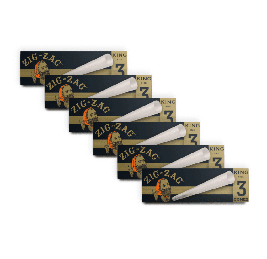 Zig Zag king size cones