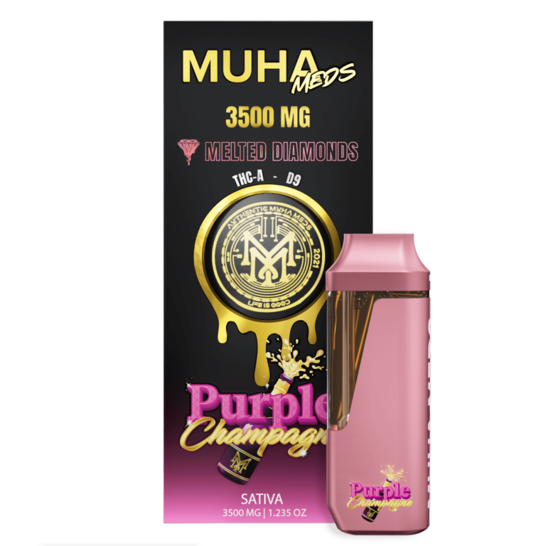Muha-Meds-Purple-Champagne-(Sativa)-3.5-Gram-Disposable