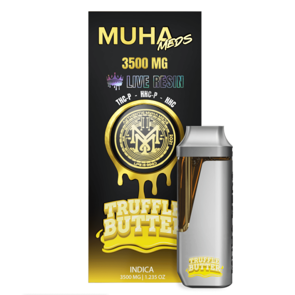 Muha Meds - Truffle Butter - (Indica) 3.5 Gram Disposable