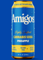 Amigos Cannabis Soda Pineapple