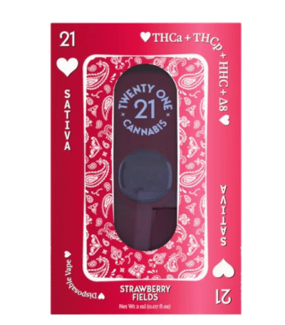 21 Cannabis 2g Disposable Strawberry Fields