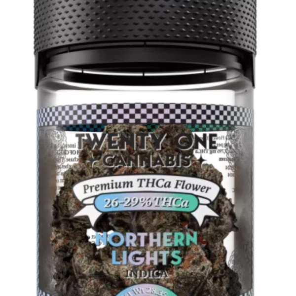 Northern Lights 🌌✨ 1oz THCa Flower - 21 Cannabis