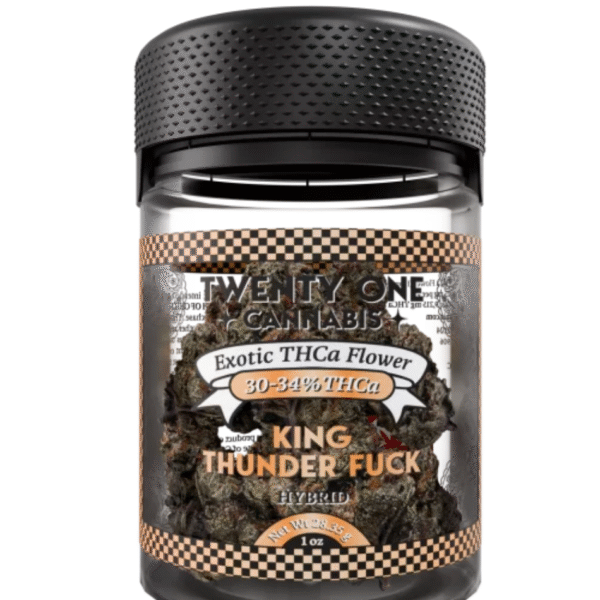 King Thunderfuck 👑⚡️ 1oz THCa Flower - 21 Cannabis