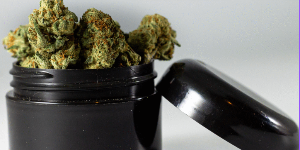 How to store cannabis for freshness using airtight glass jars at Scarlet Reserve Matawan NJ.