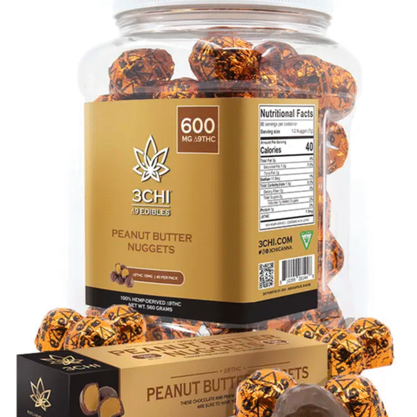 3Chi Peanut Butter Nuggets 🥜🍫 15mg