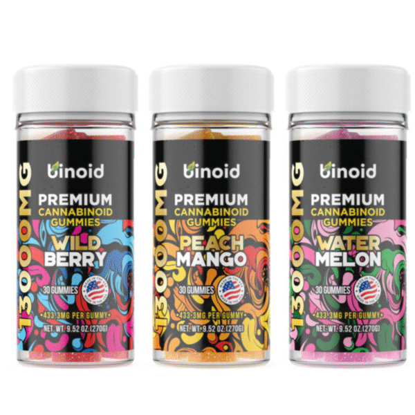 Binoid Cannabinoid Gummies 433mg Blend (Assorted Flavors)