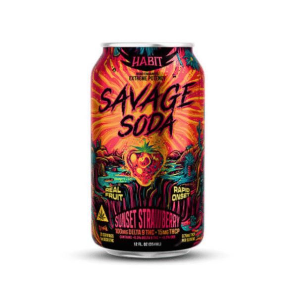 Savage Soda Sunset Strawberry 100mg