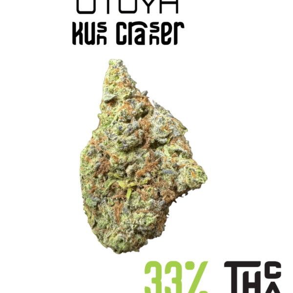 Kush Crasher - Hybrid - 33% THCA - Utoya