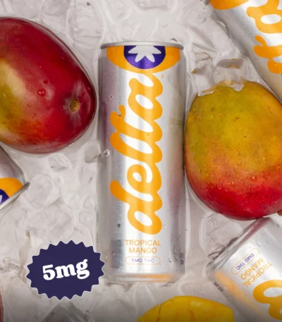 Delta Light Tropical Mango THC Seltzer