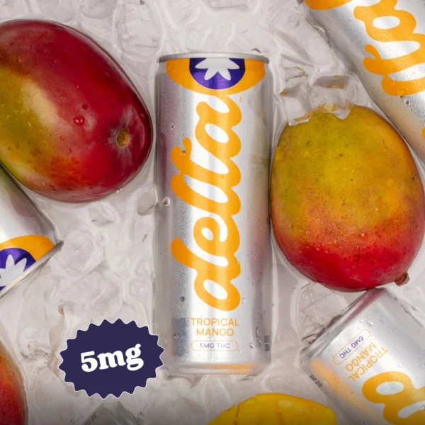 Delta Light Tropical Mango THC Seltzer