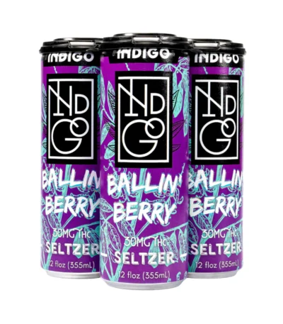 Indigo BALLING BERRY THC Seltzer – 30mg