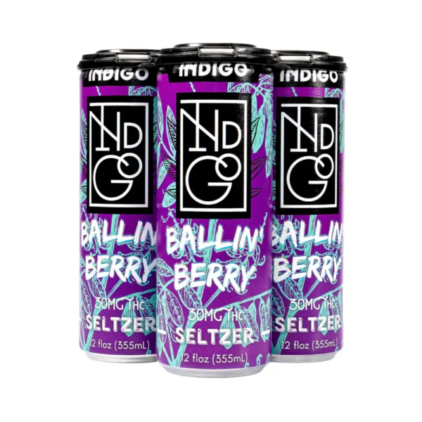 Indigo BALLING BERRY THC Seltzer – 30mg