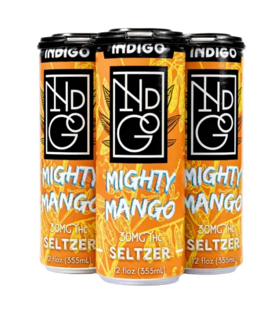 Indigo Mighty Mango THC Seltzer