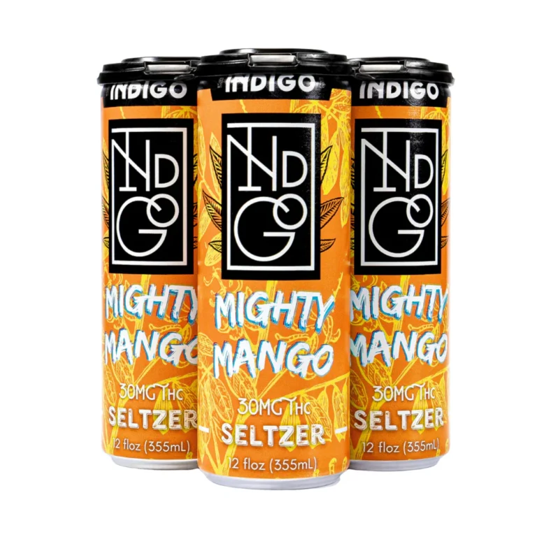 Indigo Mighty Mango THC Seltzer