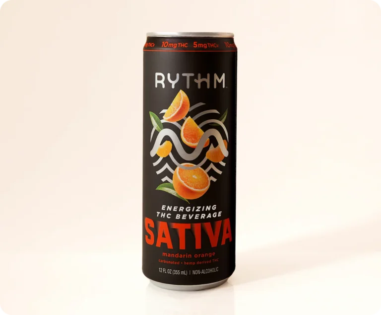 Rythm Sativa Mandarin Orange THC Beverage – 10mg