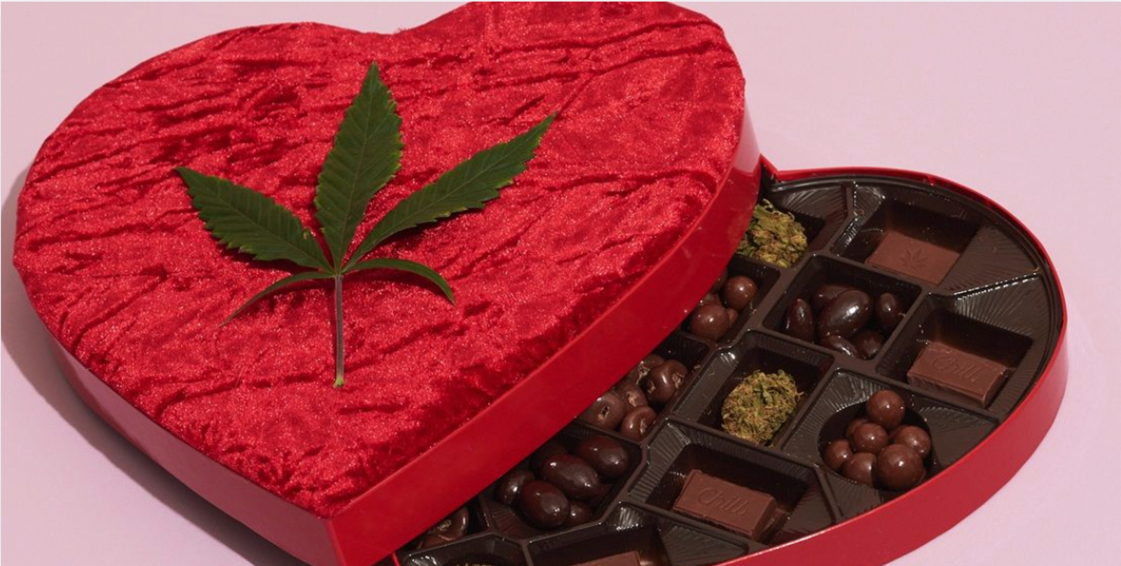 Valentines cannabis enjoyment