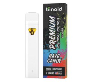 Binoid Rave Candy 50/50 Vape