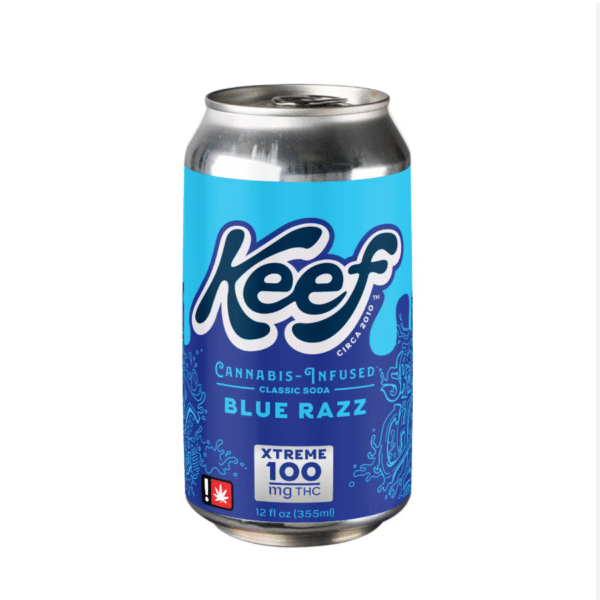 Keef Blue Razz THC Drink