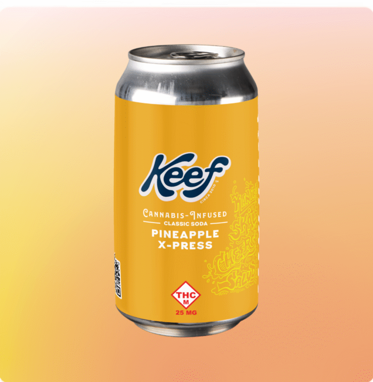 Keef Pineapple X-Press THC Drink