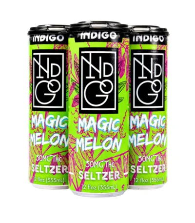 Indigo Magic Melon THC Seltzer – 30mg