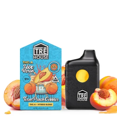 Texas Peach Cobbler Hybrid THC-A Vape Pen