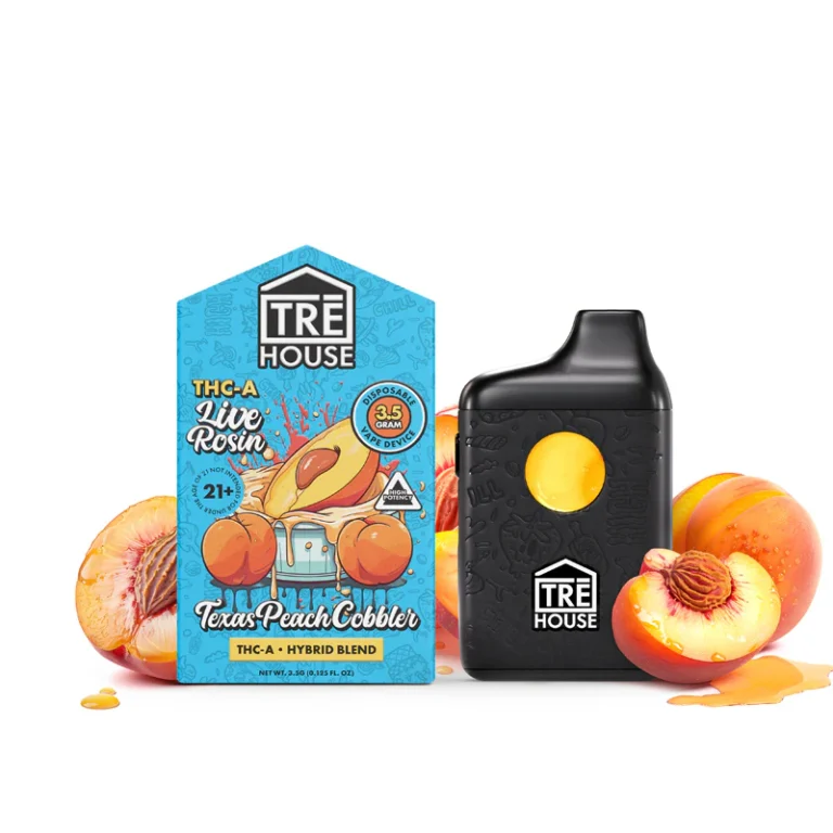 Texas Peach Cobbler Hybrid THC-A Vape Pen