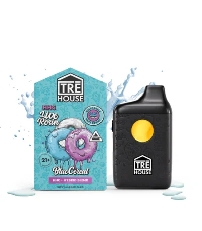 TreHouse Blue Cereal Hybrid HHC Vape Pen