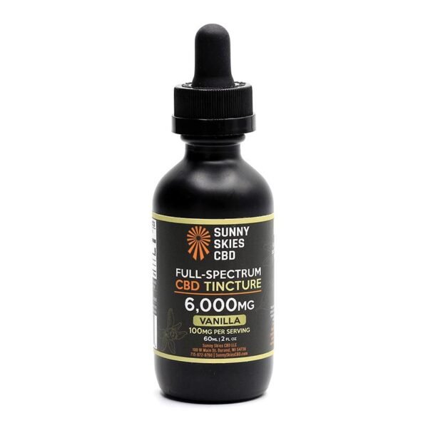 CBD Tincture Vanilla