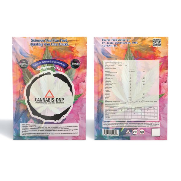 DNP Daytime Raspberry Taffies