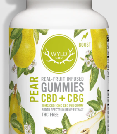 CBD + CBG Pear Gummies
