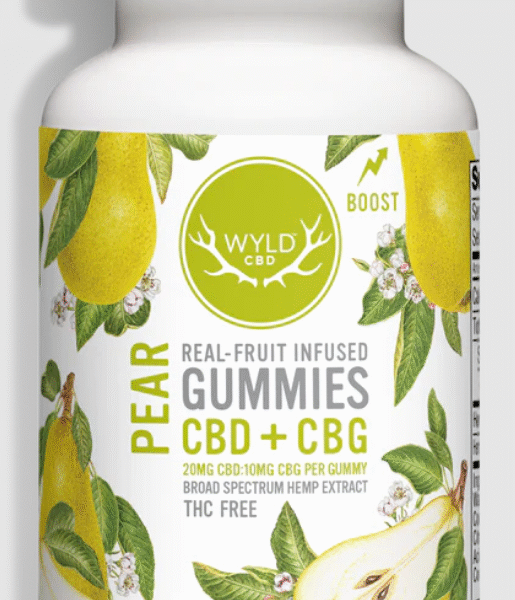 CBD + CBG Pear Gummies