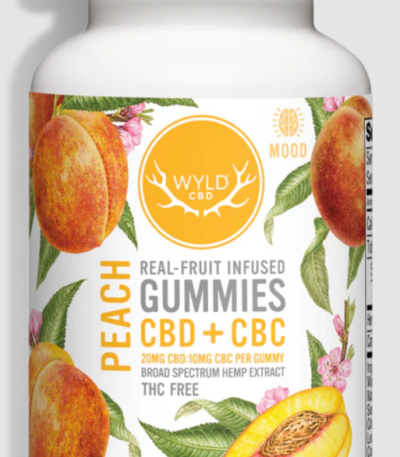 CBD + CBC Peach Gummies