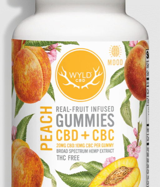 CBD + CBC Peach Gummies