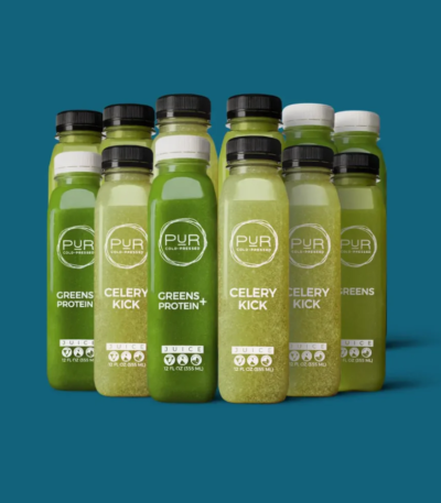 PUR Greens Medley Cold Pressed Juice Pack