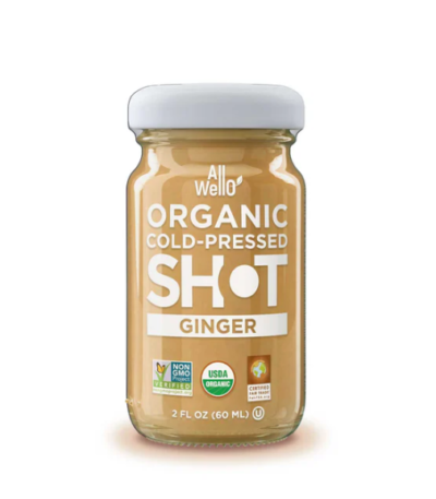 AllWellO Cold-Pressed Ginger Juice Shots