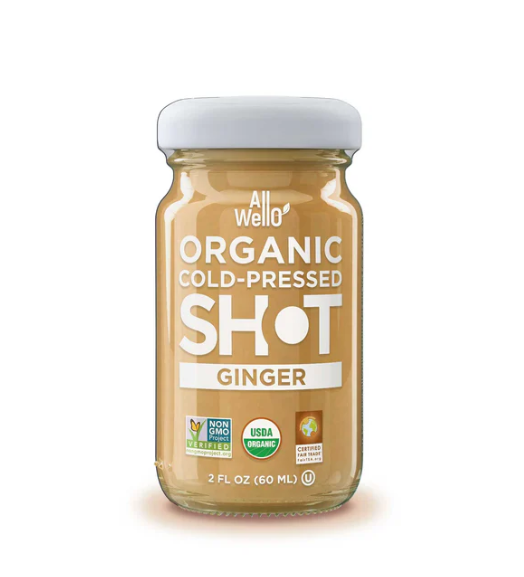 AllWellO Cold-Pressed Ginger Juice Shots