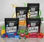 Tasty Gains Creatine Gummies 90 Count available at Scarlet Reserve
