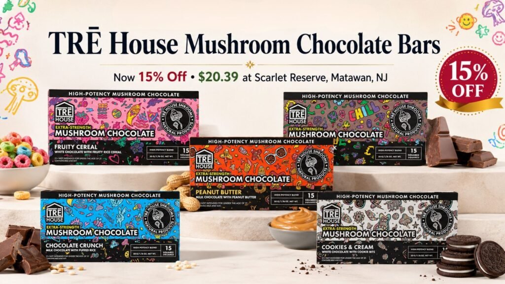 Tre House Mushroom Choclate
