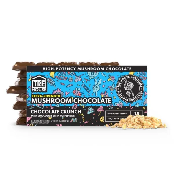 TRĒ House Extra-Strength Mushroom Chocolate Bars