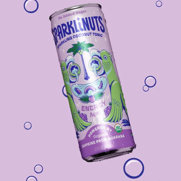 Sparkling Coconut Tonics - Energy Açaí 🫐