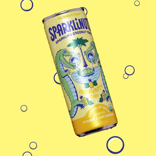 Sparkling Coconut Tonics - Immunity Caju 🥤