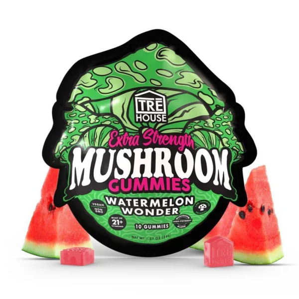 TRĒ House Watermelon Wonder Extra-Strength Mushroom Gummies